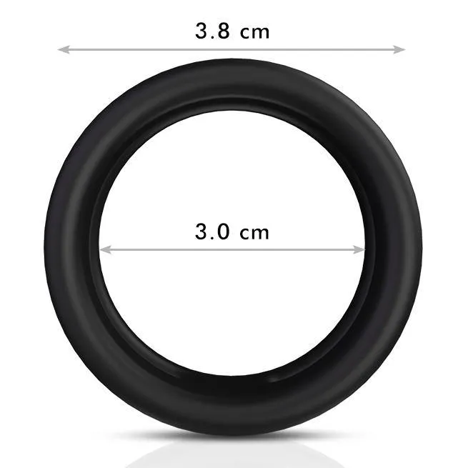 PHANXY Silicone Dual Penis Ring Adjustable Cock Ring 118-4